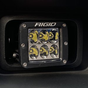 Ford F-150 Off-Road Fog Light Kit - Ford Racing - D-Series Pro Drive LED - Black - `18-`20